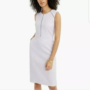 J Crew Portfolio Sheath Dress 6 Purple